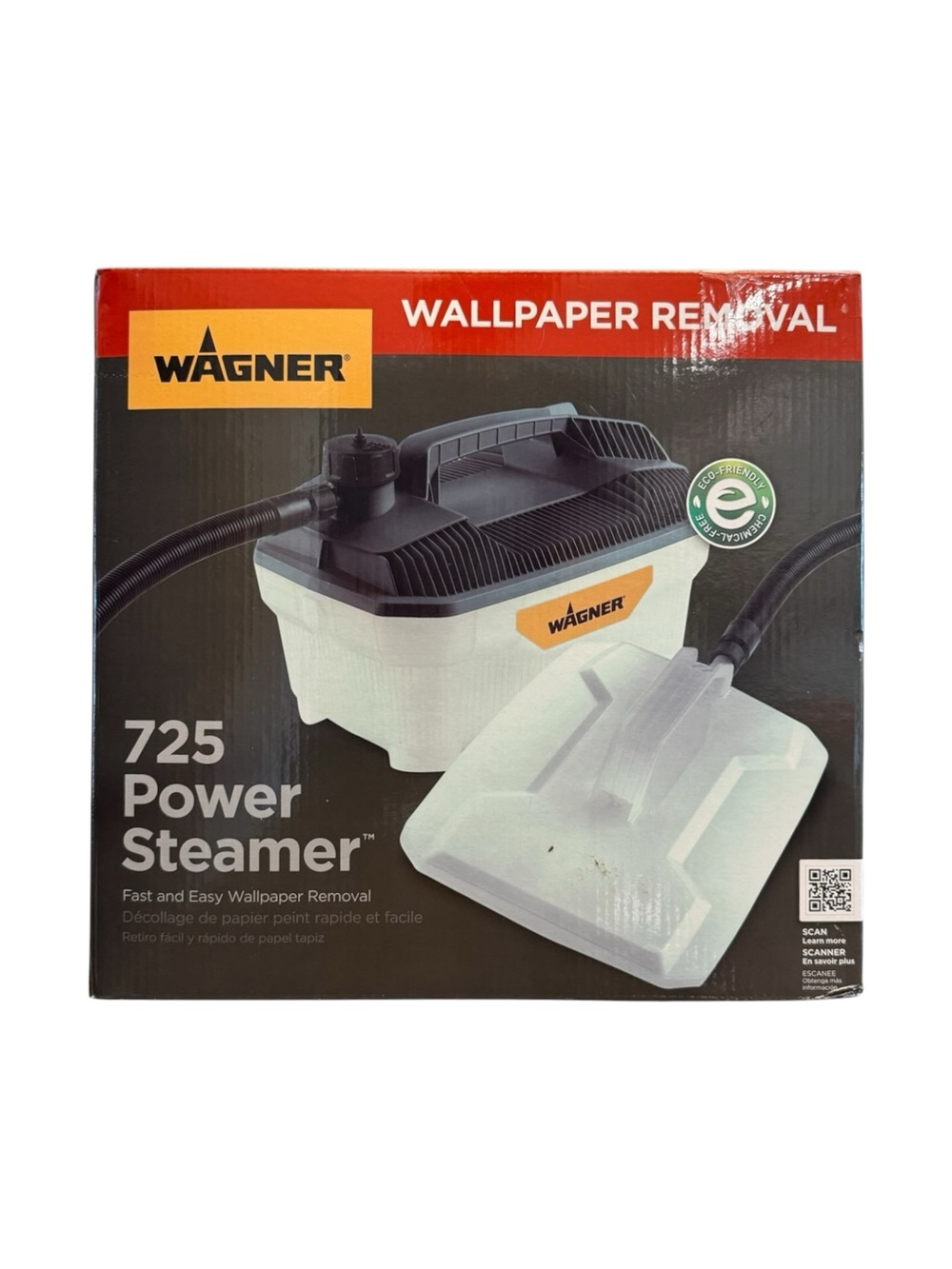 Wagner 725 Power Steamer Wallpaper Removal/Multi Purpose 1 Gallon - NEW IN BOX